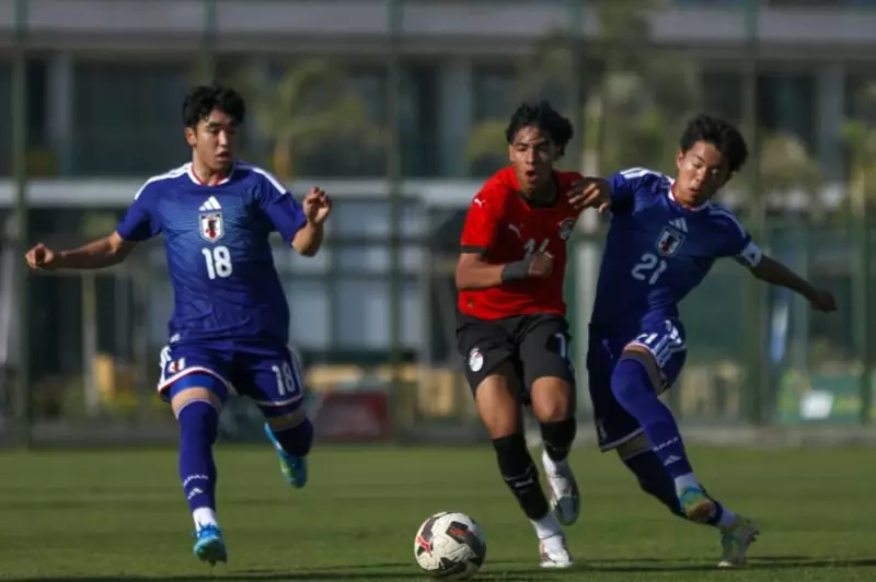 بمشاركة 22 لاعبا.. منتخب مصر للناشئين يتعادل مع اليابان وديا 